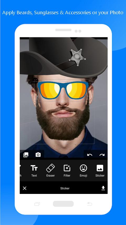 Beard Photo Editor Hair Style Face Filter For Android Apk Download