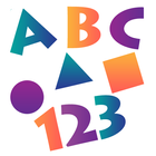 Kids Learn - Alphabet , Numbers , Colors , Shapes icône