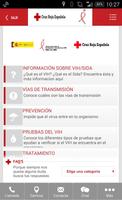 VIH/SIDA Cruz Roja Española Affiche