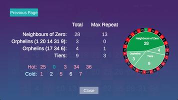 Roulette Statistics capture d'écran 3