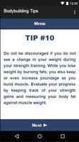 Bodybuilding Tips capture d'écran 2