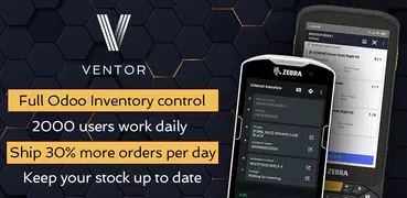 Ventor: Odoo Lager Manager