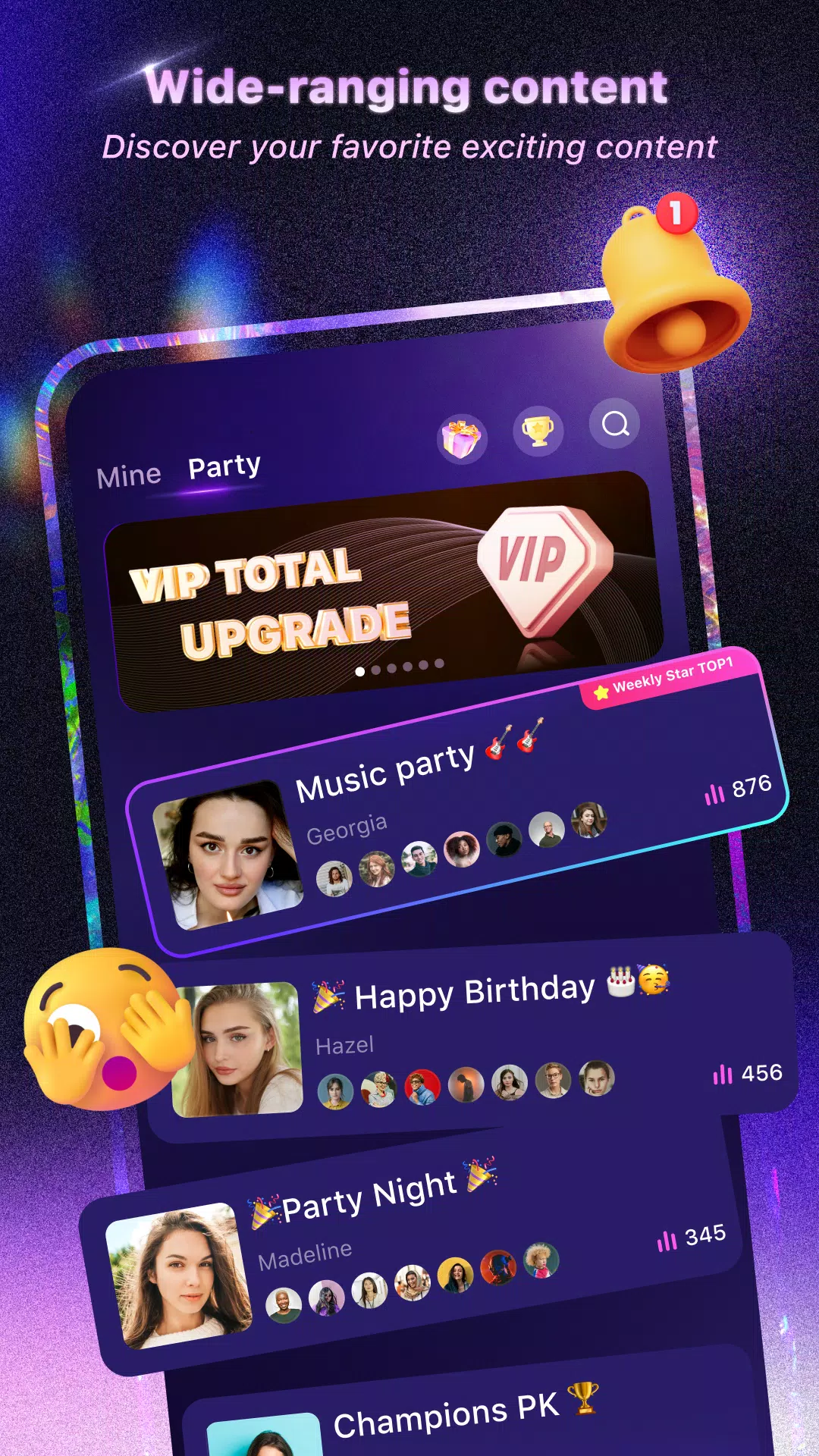 Xena Group Voice Party screenshot