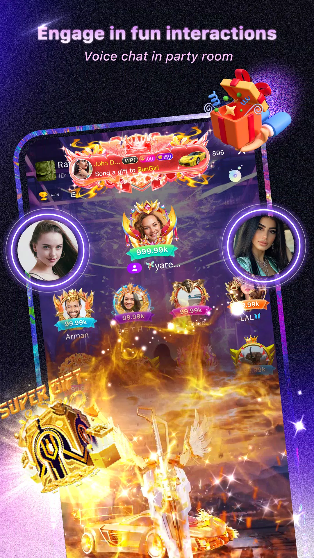Xena Group Voice Party screenshot
