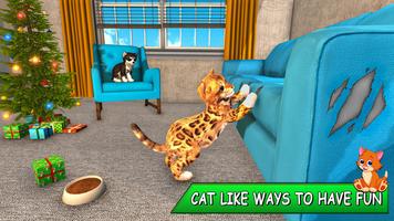 Cat Simulator Pet Cat Games Affiche