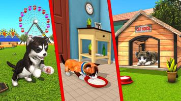 Cat Simulator Pet Cat Games ảnh chụp màn hình 2