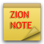 ikon Notepad- Zion Note