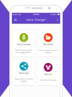 برنامه‌نما Voice Changer عکس از صفحه