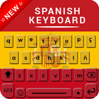 Spanish Keyboard for android with English letters simgesi