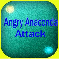 angry anaconda attack Affiche