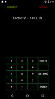 Factoring Practice: Trinomial poster