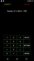 Factoring Practice: Trinomial screenshot 1