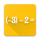 Subtraction Practice: Negative icon