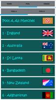 CricketWorldCupSchedule capture d'écran 1