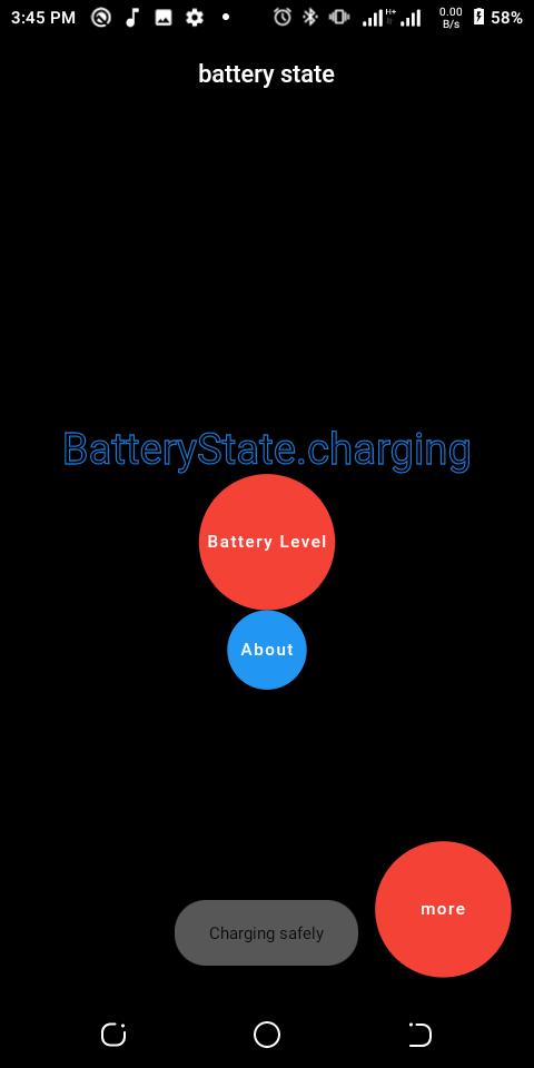 Battery states