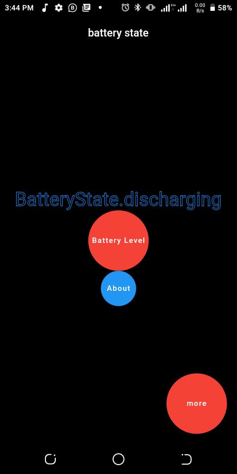 Battery states