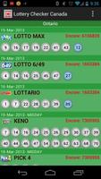 Lottery Checker Canada screenshot 1