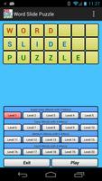 Word Slide Puzzle постер