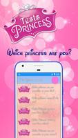 Prinzessin Test. Welche Prinzessin siehst du aus? Plakat