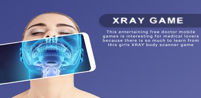 Xray Body Scanner Camera Real penulis hantaran