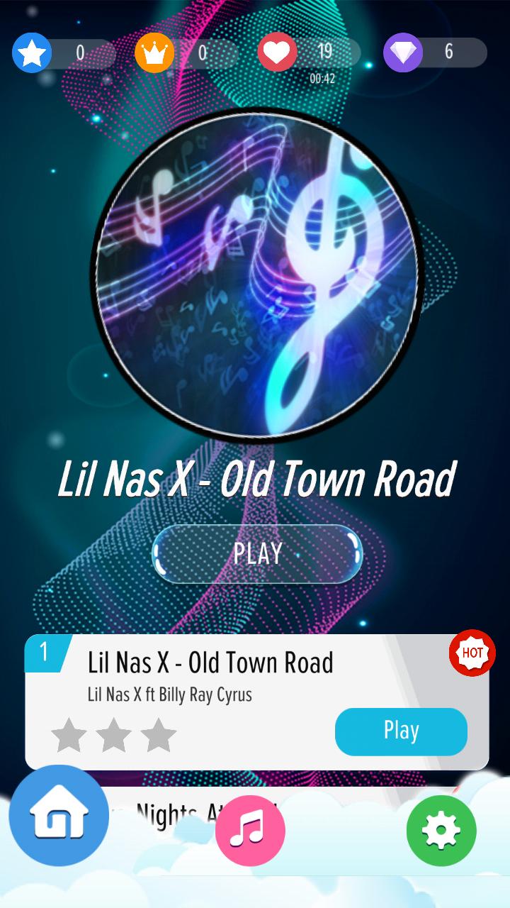 Old Town Road Best Piano Tiles For Android Apk Download - roblox piano old town road notes