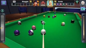 3D billiard screenshot 1