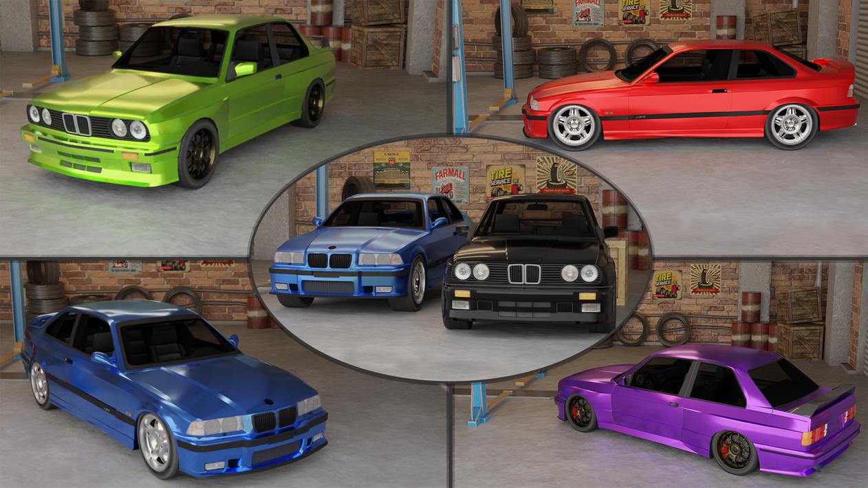 настройка bmw e36 drift paradise