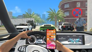 Car Simulator City Drive Game Cartaz