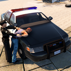 ikon Police Car Game Simulator Cop