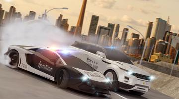 Police Car Drift Driving Simul screenshot 1