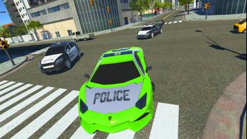 Police Car Drift Driving Simul скриншот 3