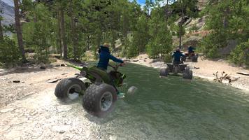 Offroad Bike Car Game Quad 4x4 постер