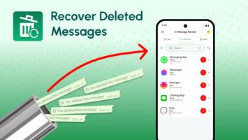 Deleted Message Recovery App ポスター