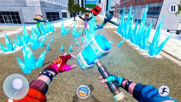 Blizzard Snow Storm Superhero Simulator – Freezing screenshot 2