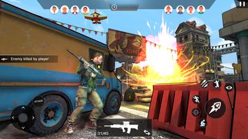 Royal Battle Gun Shooting Game Ekran Görüntüsü 1