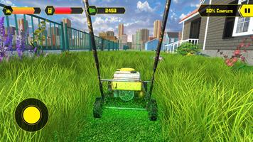 Lawn Mowing Grass Cutting Game screenshot 2