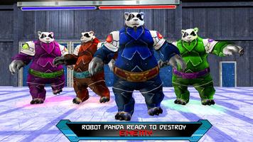 Panda robot simulator - police cop robot screenshot 1