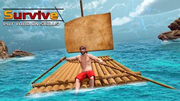 Raft Survival Island Simulator - Survive on a Raft poster