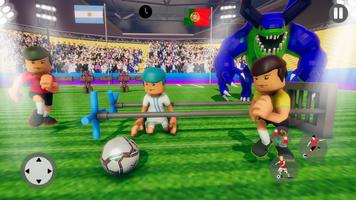 Rainbow Monster Mini Football تصوير الشاشة 3