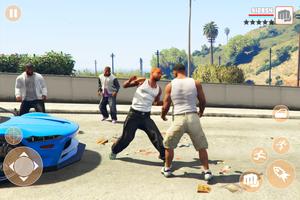Real Gangster Crime City War captura de pantalla 3