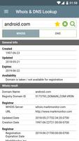 Whois & DNS Lookup โปสเตอร์