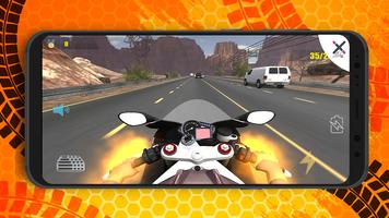 moto racing rider 3d: jeu de moto de course capture d'écran 3