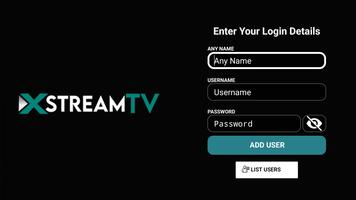 XSTREAM TV स्क्रीनशॉट 1