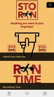 Sto Run Delivery plakat
