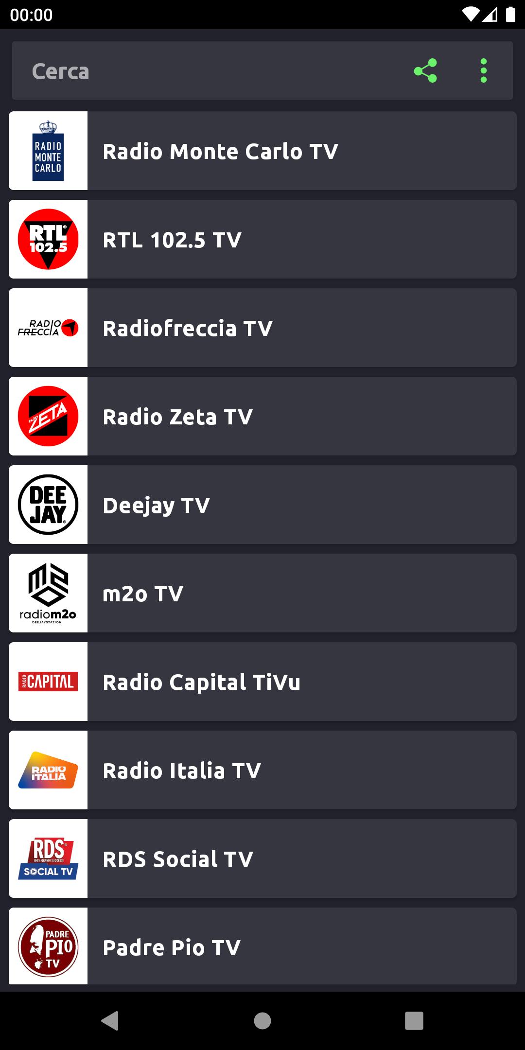 Android용 Tv italiane diretta streaming APK 다운로드