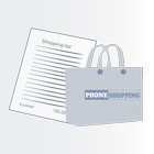 Phone shopping icon