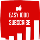 EASY 1000 SUBSCRIBE أيقونة