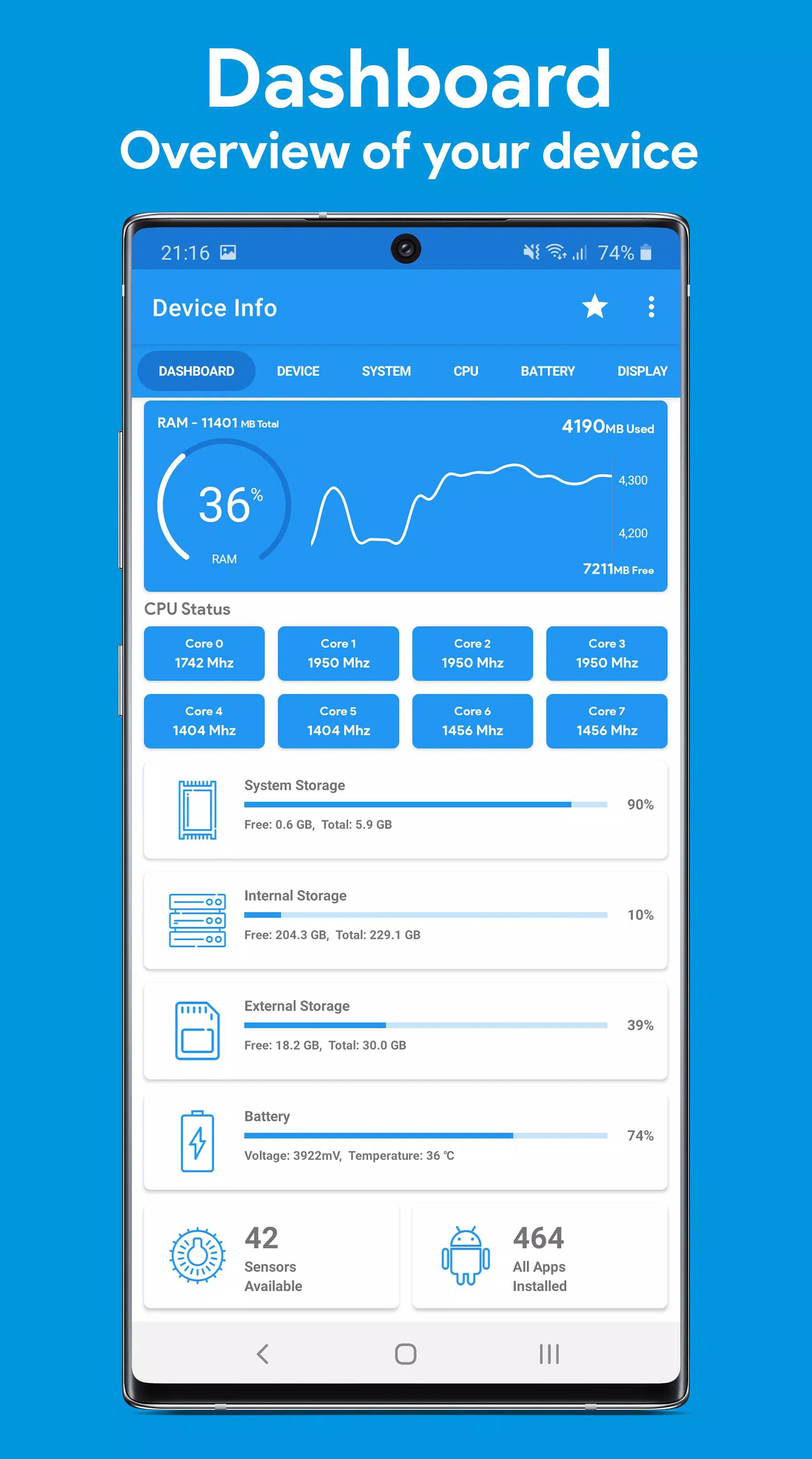 Download Device Info : View Device Information 3.3.7.5 APK for Android ...