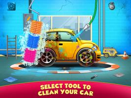 Auto Waschen Abenteuer & Kinder Garage Spiele Plakat