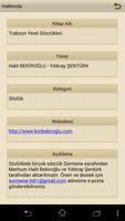 Trabzon Yerel Sözcükleri Screenshot 3